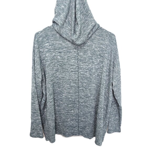 American Eagle Soft & Sexy Hoodie Sweatshirt Blue Heathered Size Medium - Picture 1 of 5